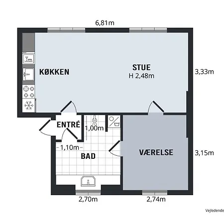 Cozy Scandinavian Flat In The Heart Of Lägenhet